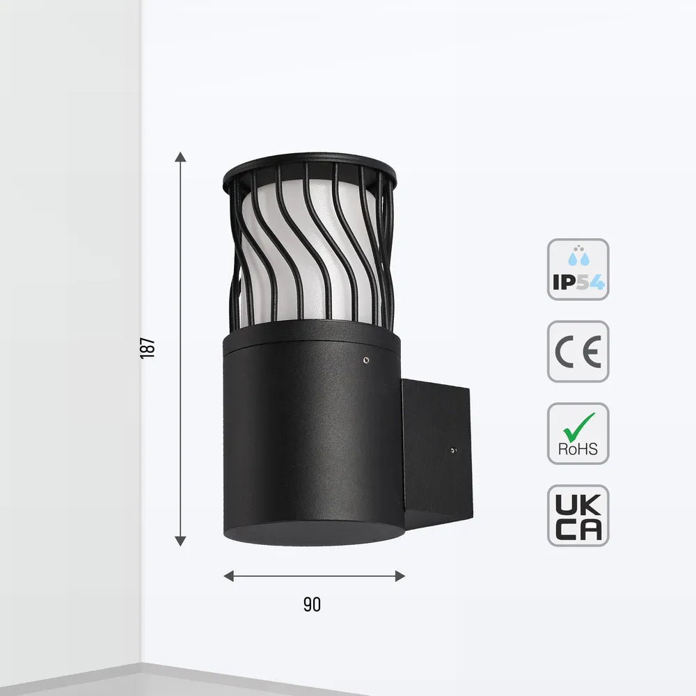 Cвет-к LED DL2402-1B 9 Вт 3000 К IP54, 183-03470 5