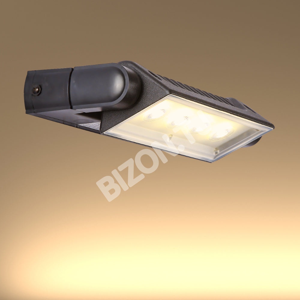 Светильник LED 3229 12 Вт черный 4000 К IP54 12ш, 182-03274