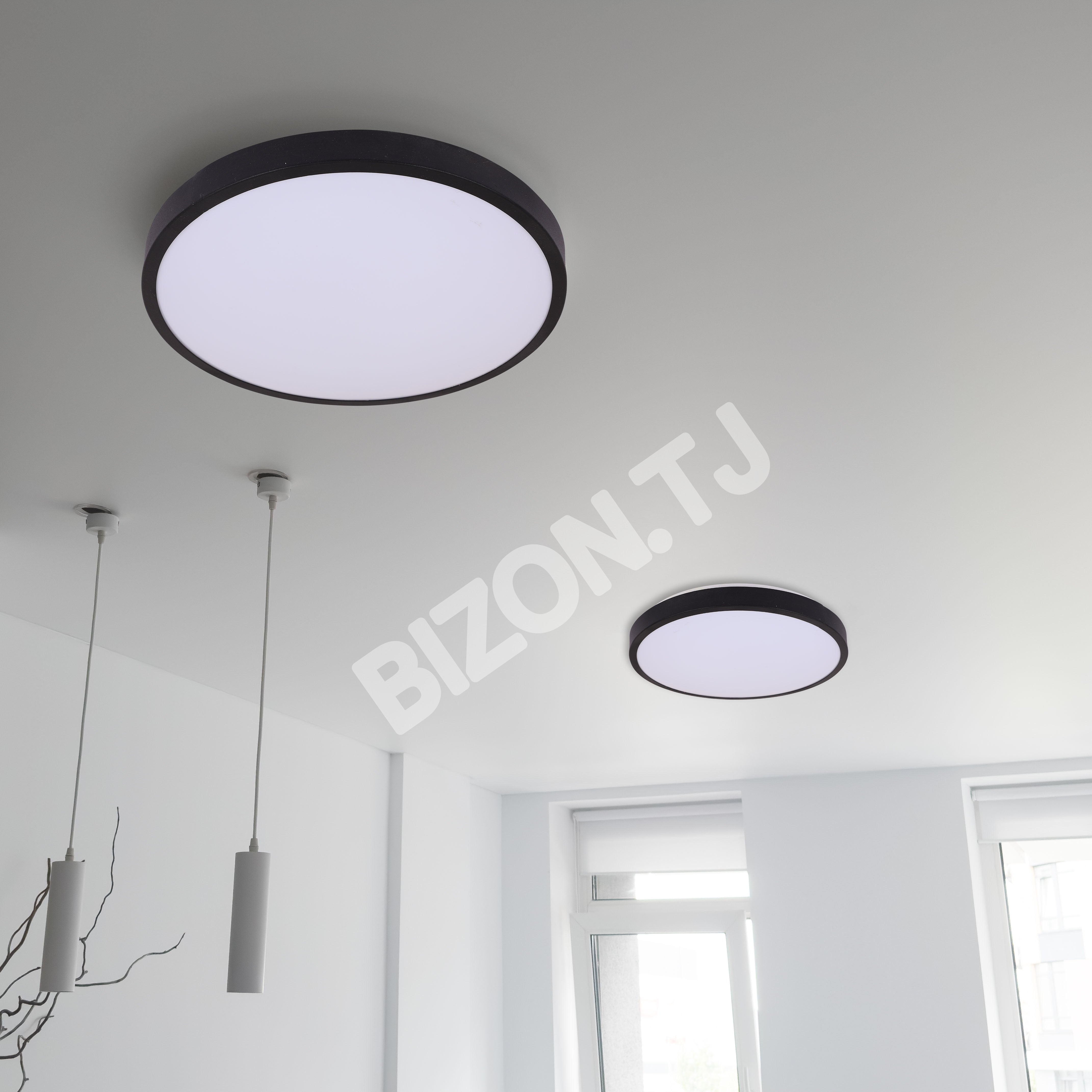 Светильник LED BELLA-рамка 24 Вт черный 6000 К, 118-03242 8