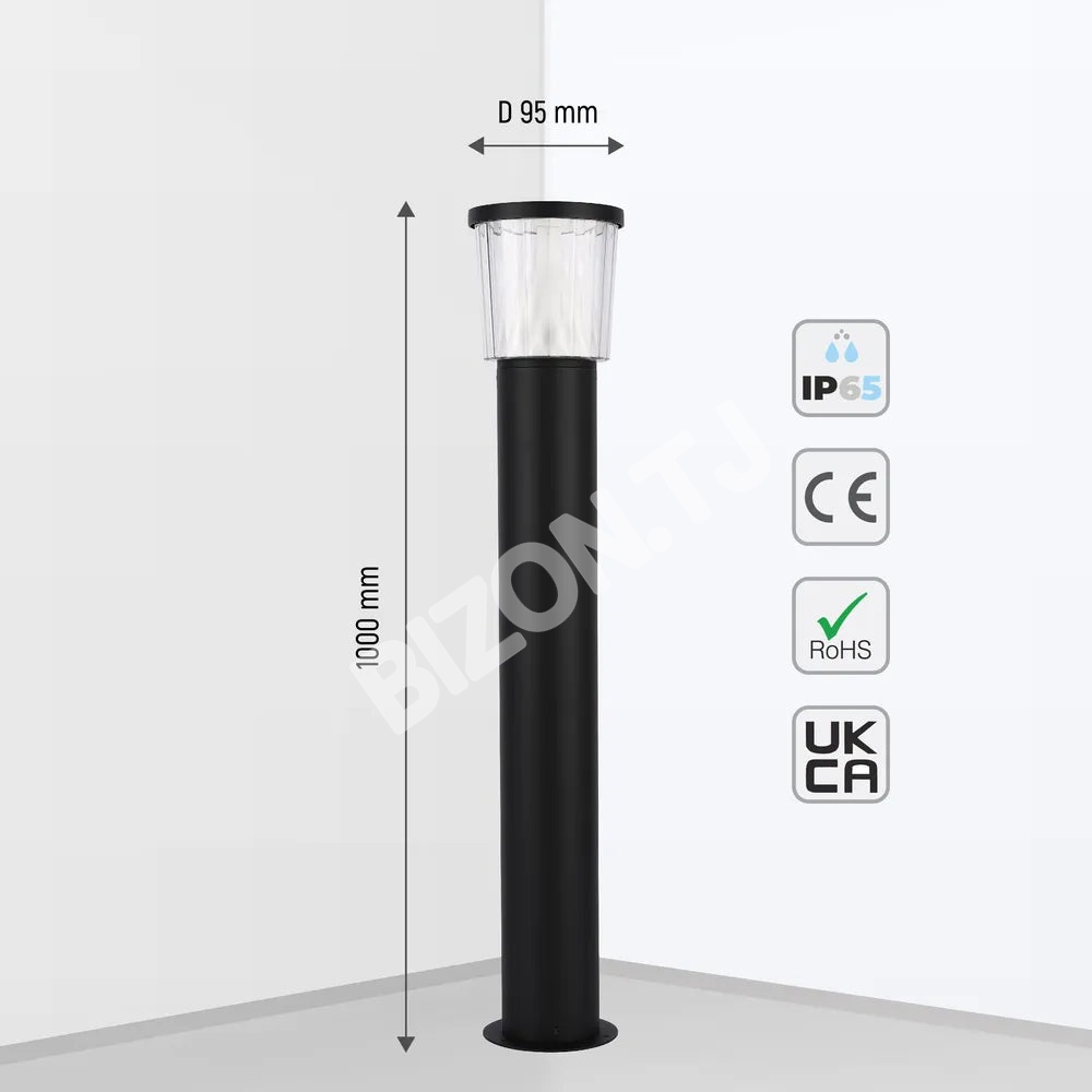 Светильник Парк. Светильник LED DL2306C-75 12 Вт 3000 К IP65, 257-03066 5