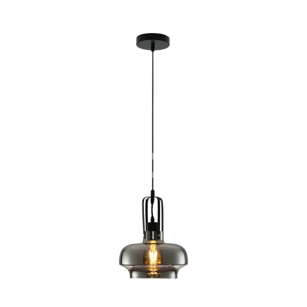 Люстра MD42934C-1L E27 D330 AMBER, 158-19750 3