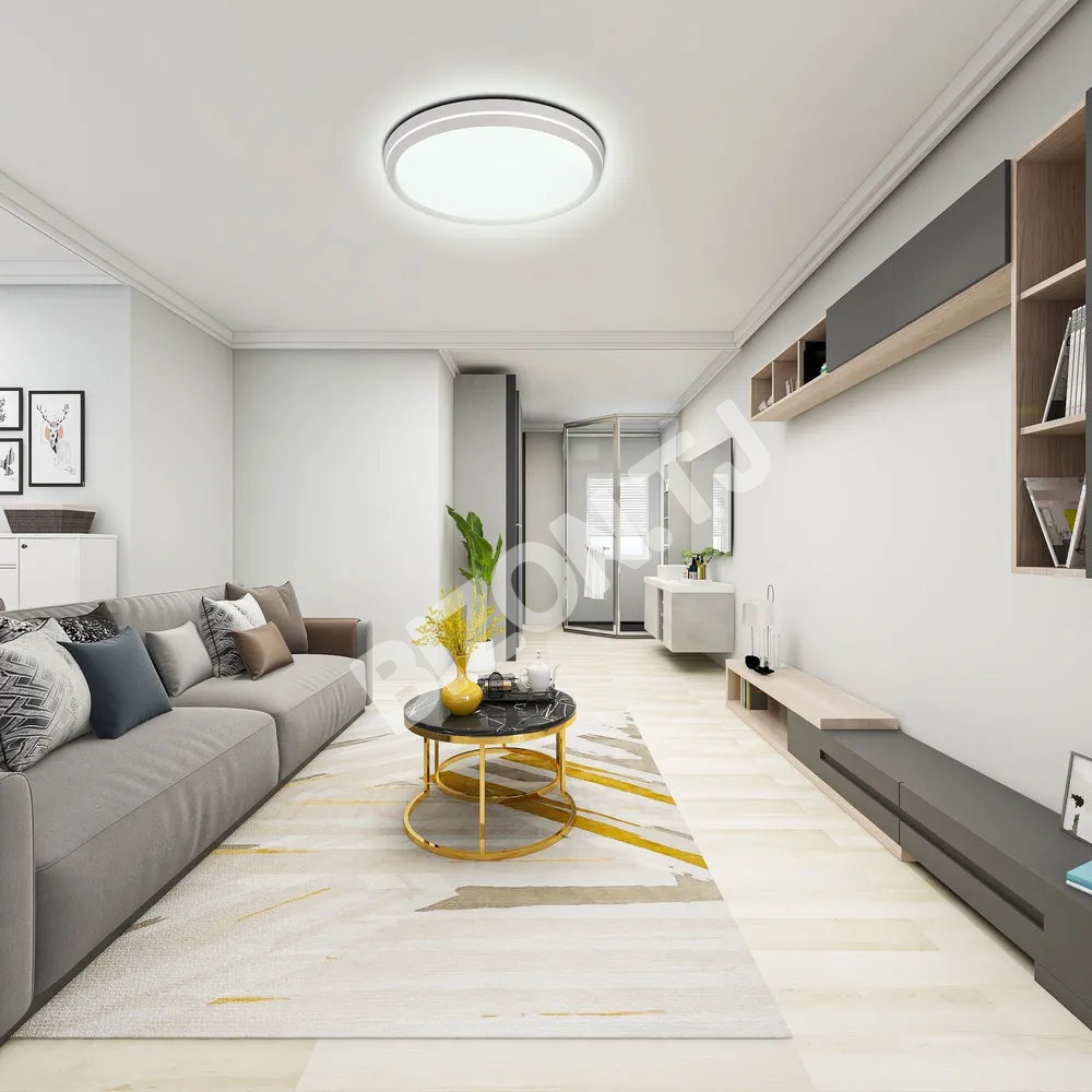 Светильник LED потолочный Светильник EGLO 40Wx2 белый D500 6000 К / 40, 165-16029 2
