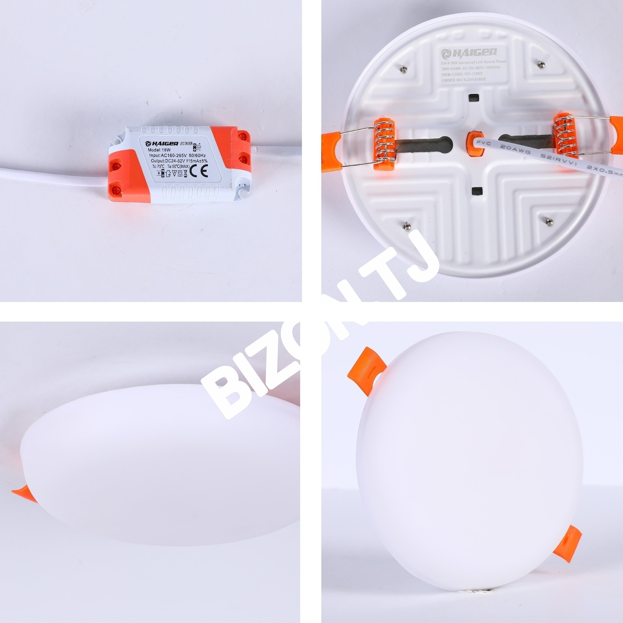 Светильник-панель S / A UNIVERSAL LED круглый панель 18 Вт 6000 К(HG)60, 165-15862 5