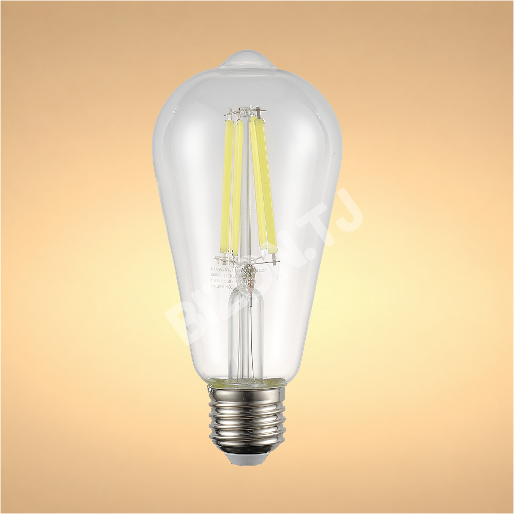 LampLED ST64 4 Вт E27 CLEAR 470 лм 2700 К 85-265 В, 527-03400