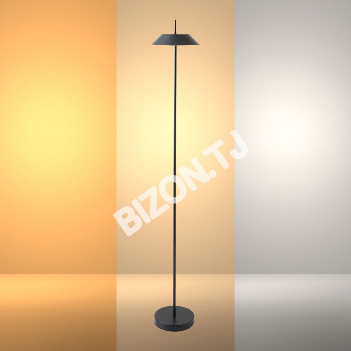 Светильник напольный. Светильник SCANDINAVIAN 08 LED металл D200H1310 BL, 130-03538 8