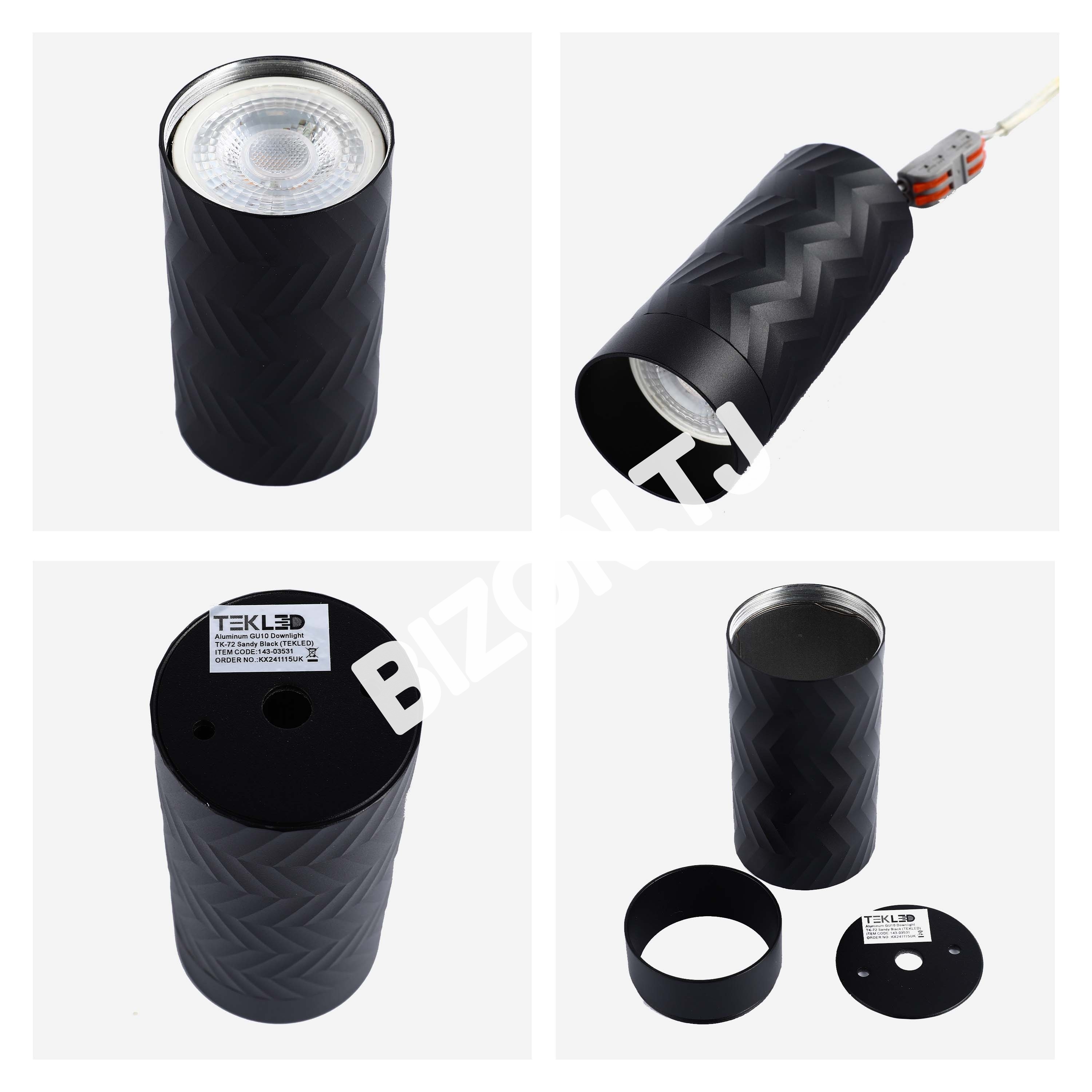 Светильник Aluminum GU10 даунлайт TK-76 AB, 143-03532 19